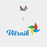 Větrnik logo redesign